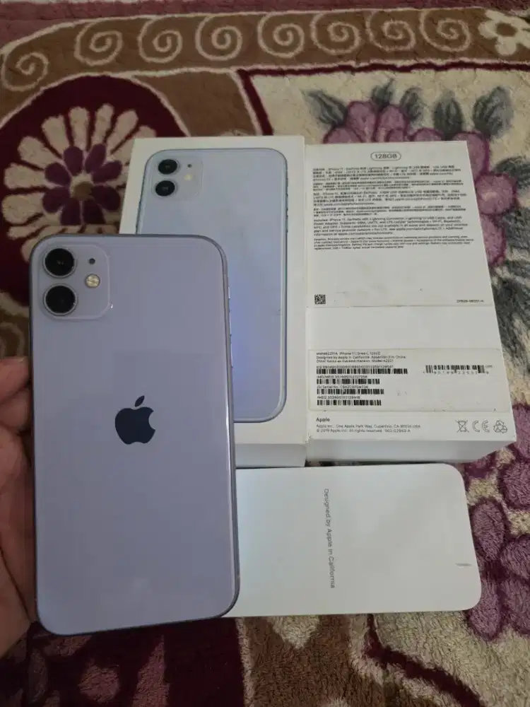 iphone 11 128gb resmi inter permanen,imei udh permanen, cukai ful ori