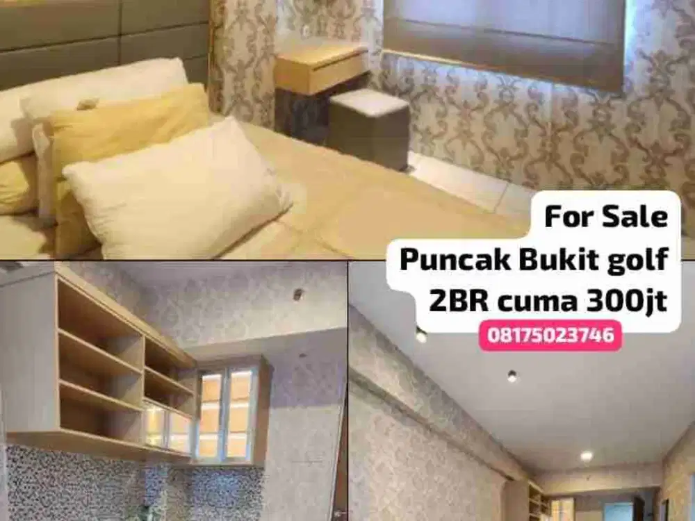 apartement puncak bukit golf murah 2br furnish