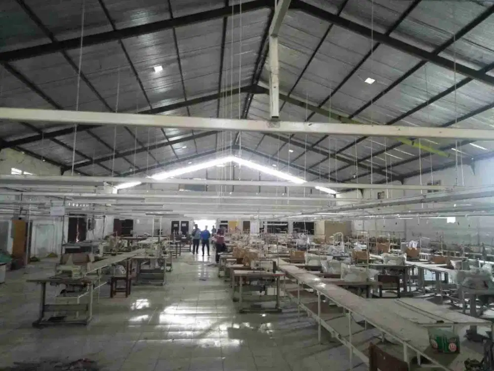 gudang ex garment Klaten dijual BU