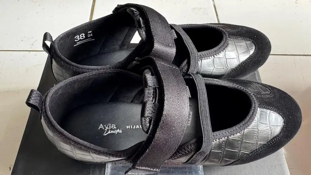 HIJACK Twyla Croco Noir