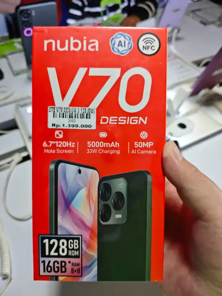 Nubia v70 ready stok di toko Atlantis
