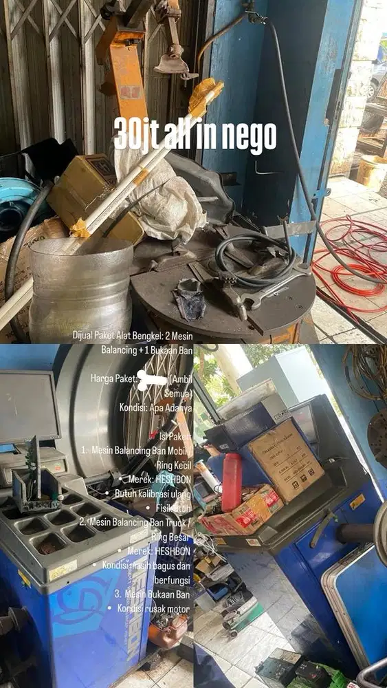 Mesin balancing hesbon