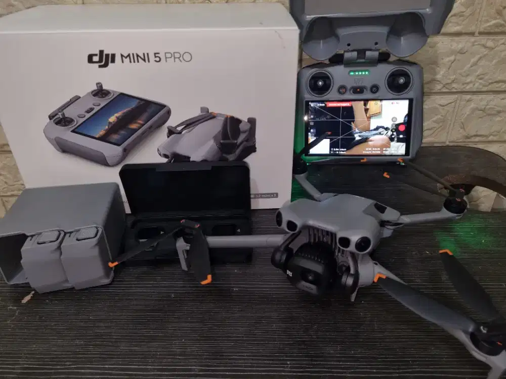 DJI Mini 5 Pro Fly More Combo Plus. Masih garansi nominus