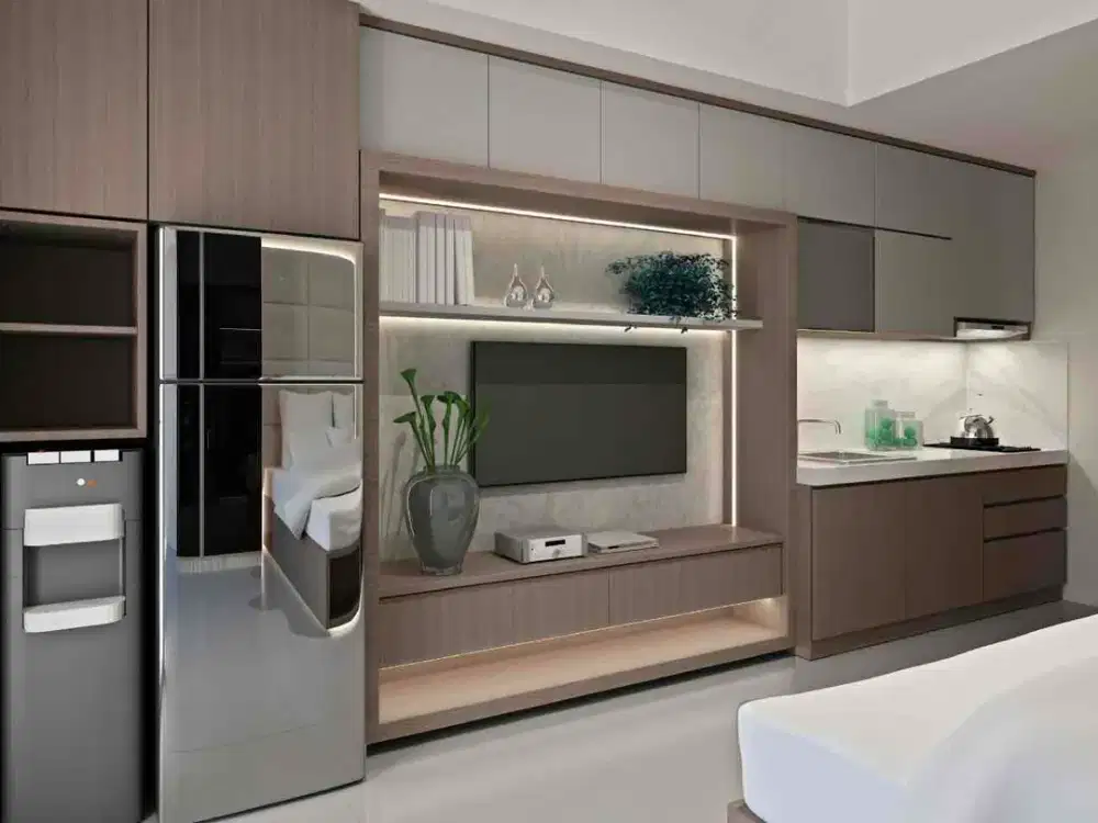 sewa apartemen b residence bsd full furnish