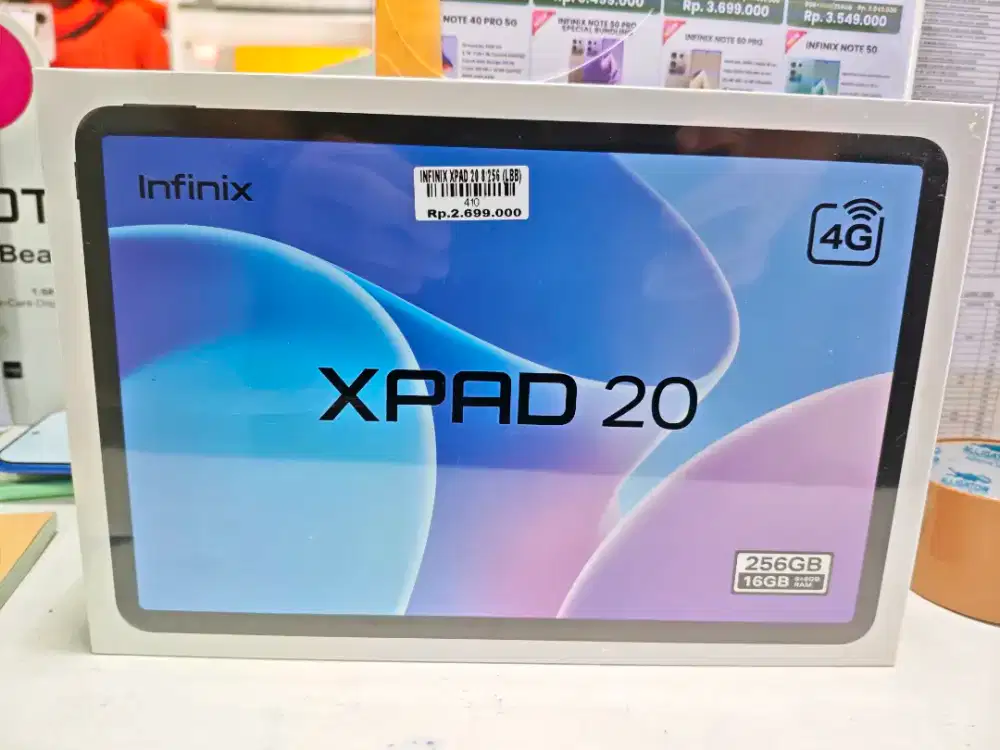 INFINIX XPAD 20 4G RAM 8+8/256GB ATLANTIS DAHSYAT