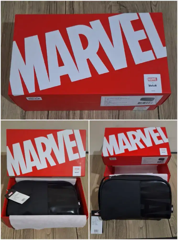 BARU DAN ORIGINAL Tas tangan/pouch golf Volvix x Marvel.