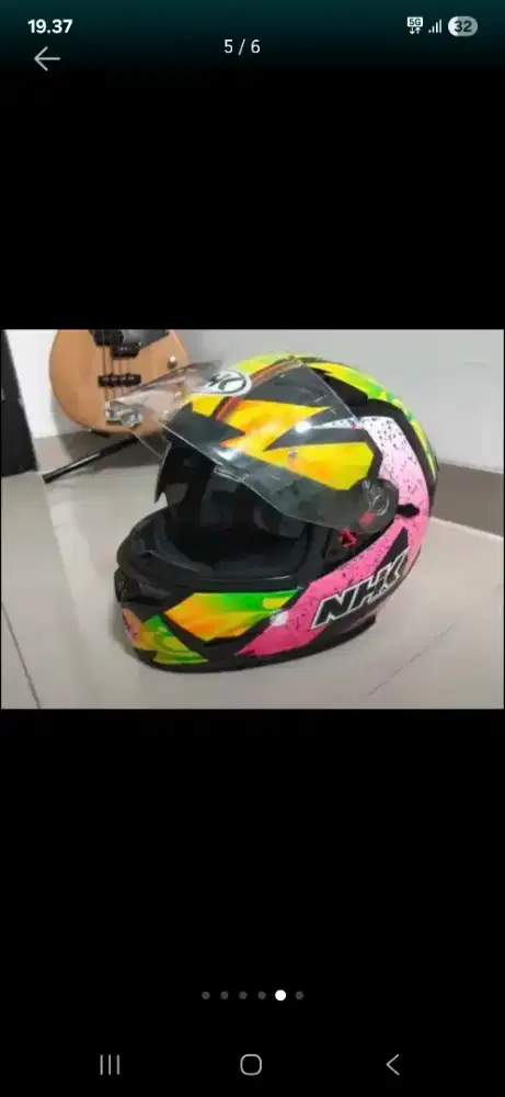Helm NHK RX9 mulus soze XL
