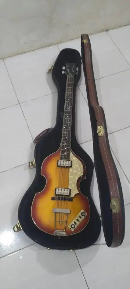 Gitar bass hofner 500/1 contemporary+harkes