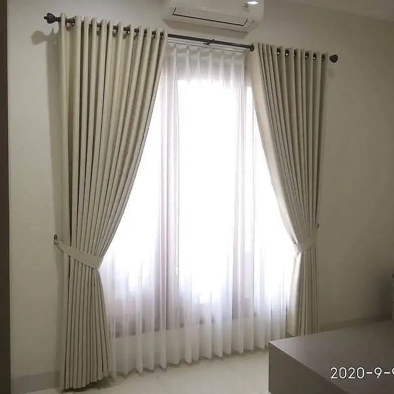 Ready Gorden Jendela Terbaru Minimalis Mewah Murah Gordyn Hordeng