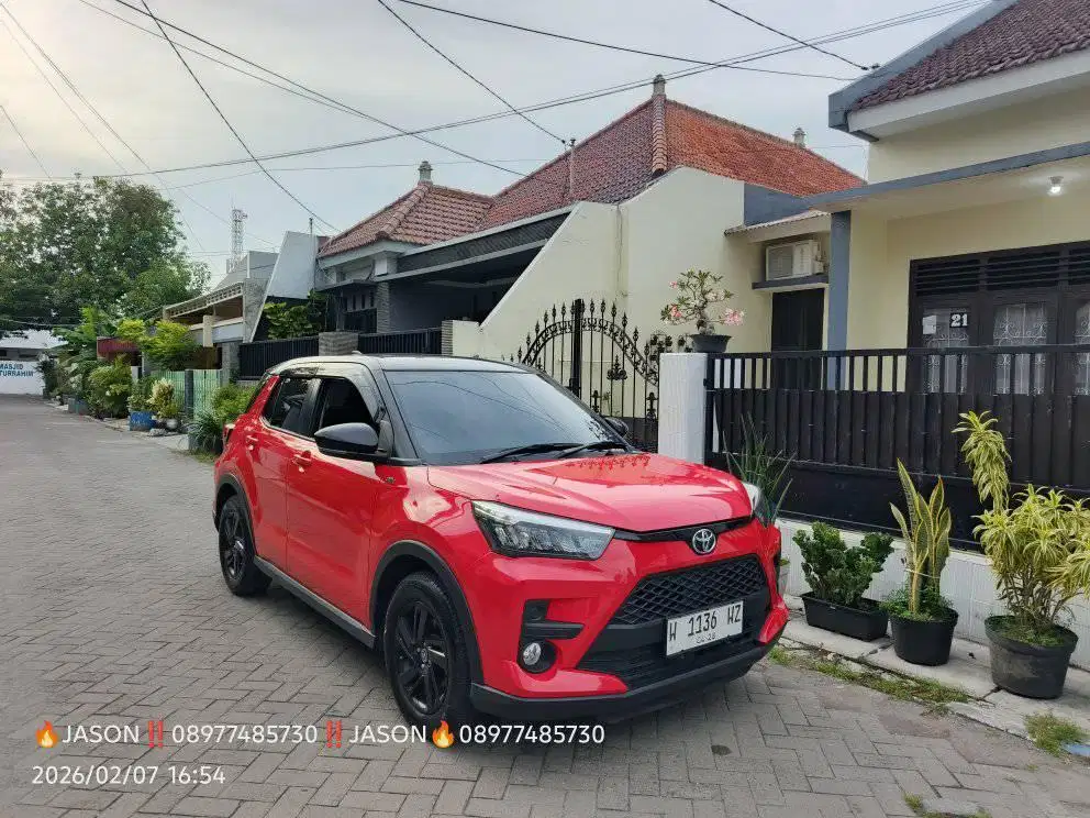 RAIZE G 1.2 MATIC 2023 TWO TUNE‼️ ODO 7 RIBU ,PAJAK APRIL 2027