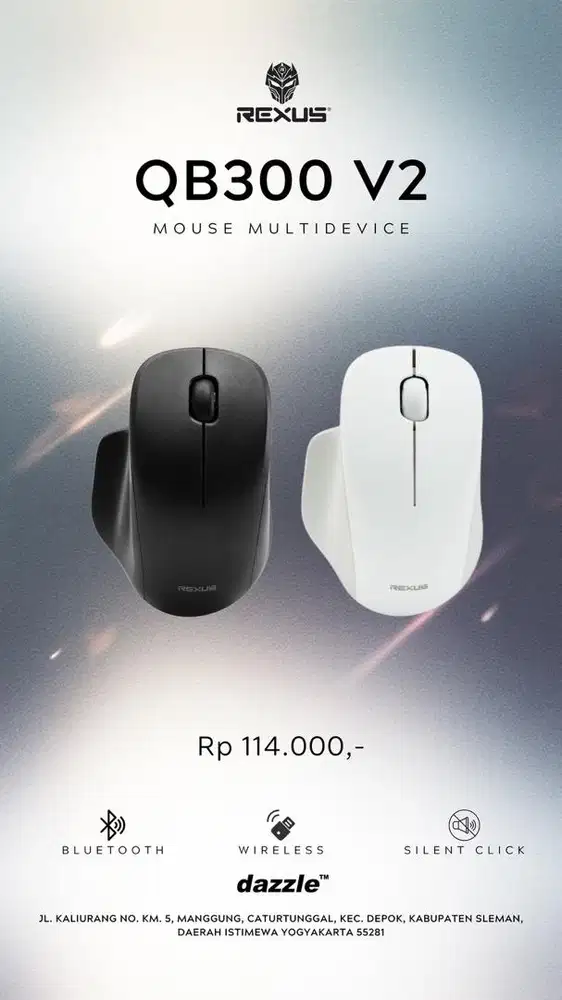 Mouse Rexus QB300 V2