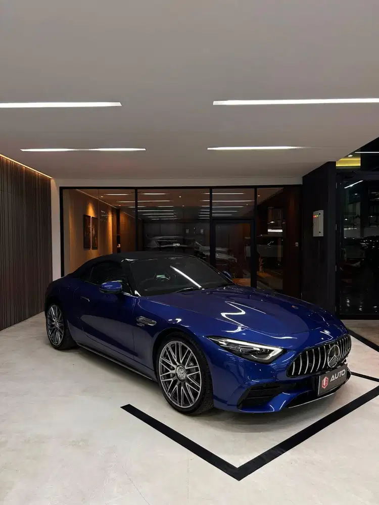 Mercedes Benz SL43 AMG Roadster 2024 Biru B1707PSR Km5rb Nik 2023