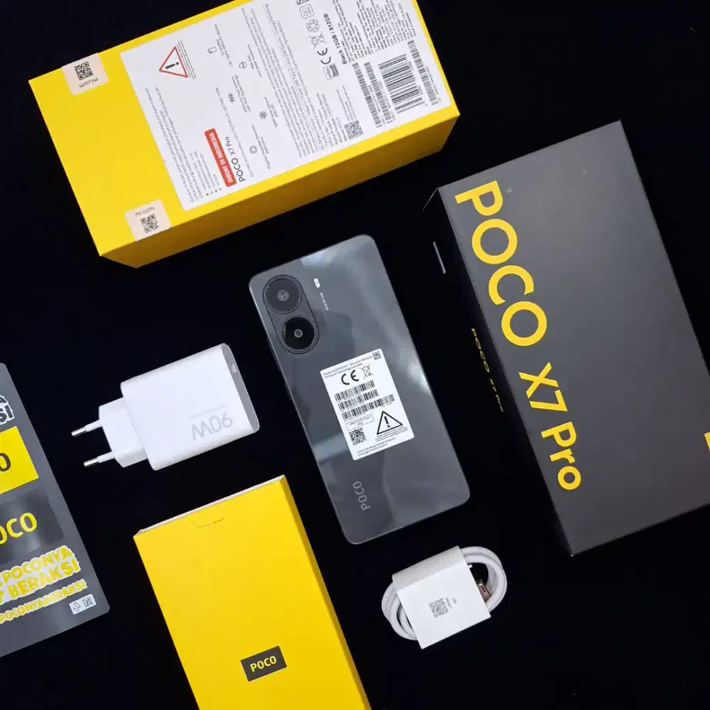 Poco X7 Pro 12/512 Fulset mulus Pemakaian Singkat Garansi on