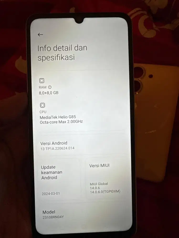 Redmi 13 C putih