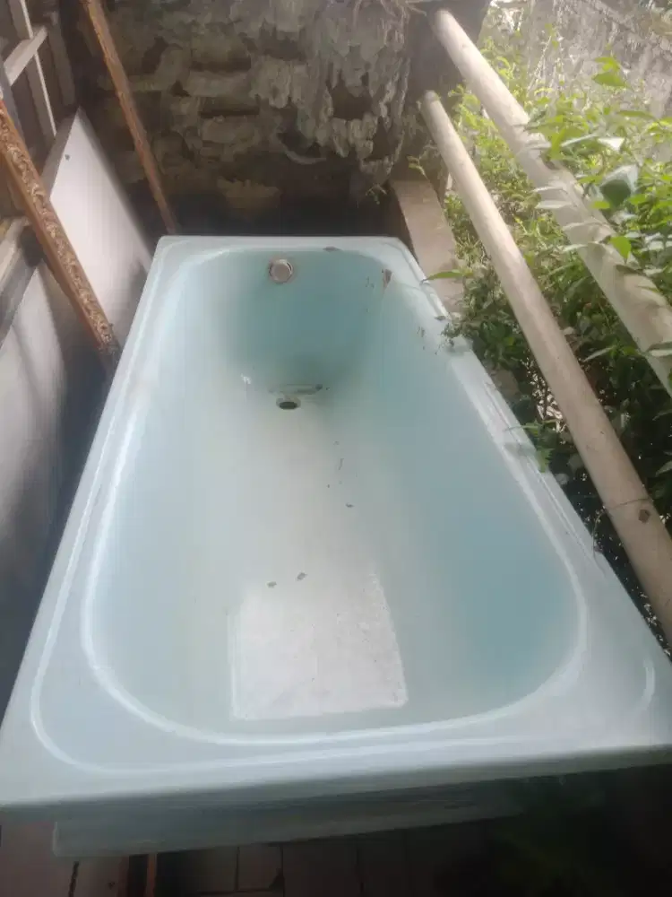 Bathtub (bak mandi) bahan plat besi tebal