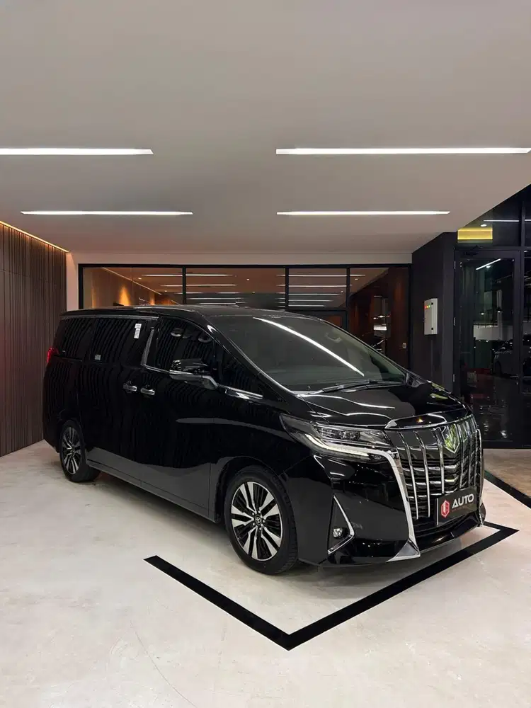 Toyota Alphard 2.5 G TSS ATPM 2023 Hitam Km24rb Nik 2022 B2978UII