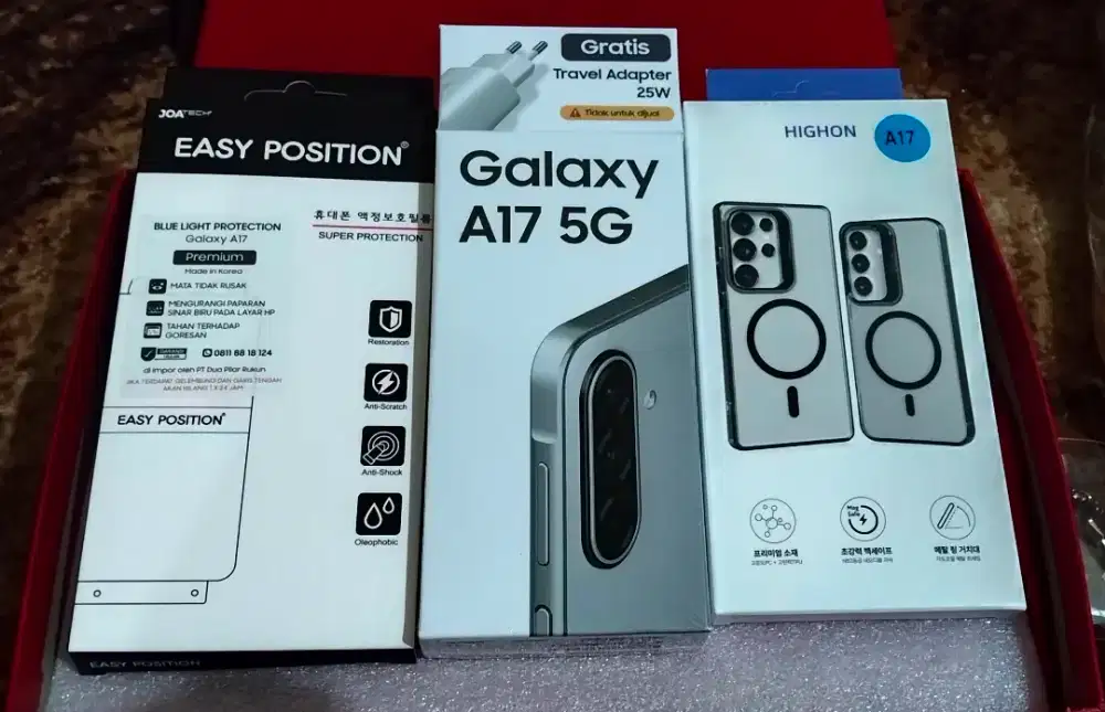Samsung A17 5G 8/256GB Baru Segelbox