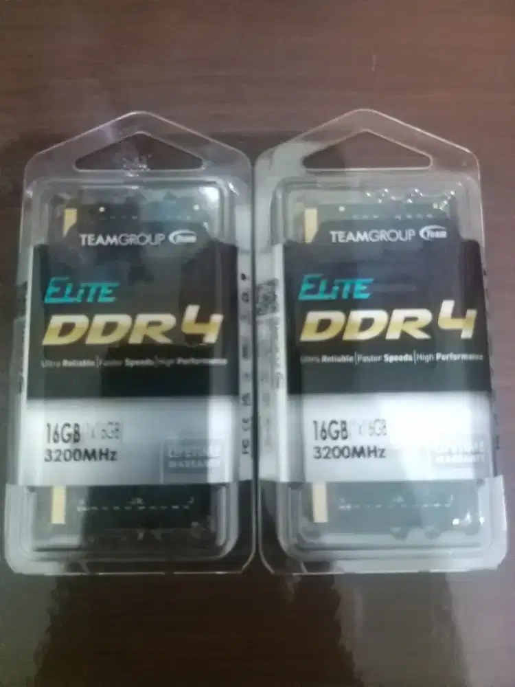 2 RAM Laptop Team Elite DDR4 16GB 3200Mhz Baru Garansi Lifetime