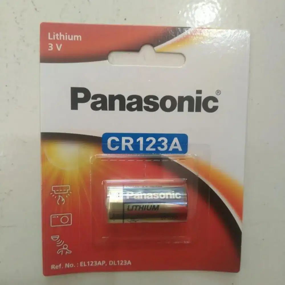 BATERAI PANASONIC CR123A