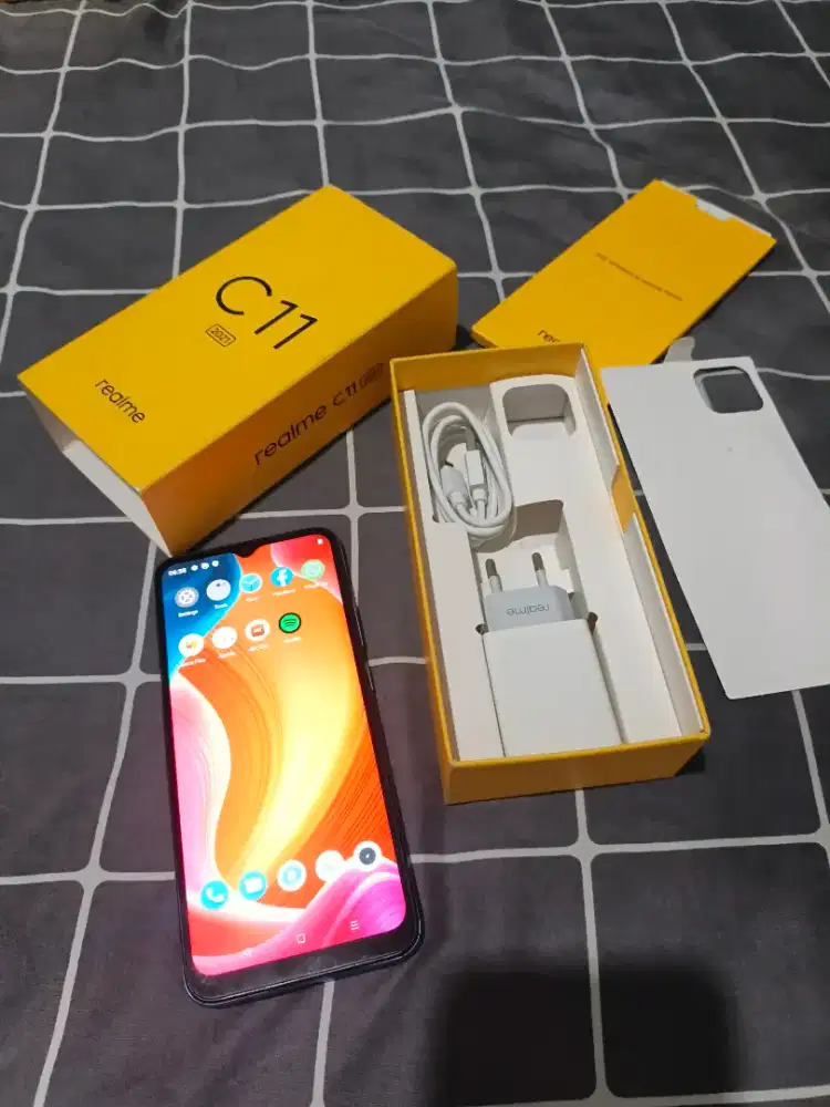 Realme c11 2021 Normal Siap pakai Fullset