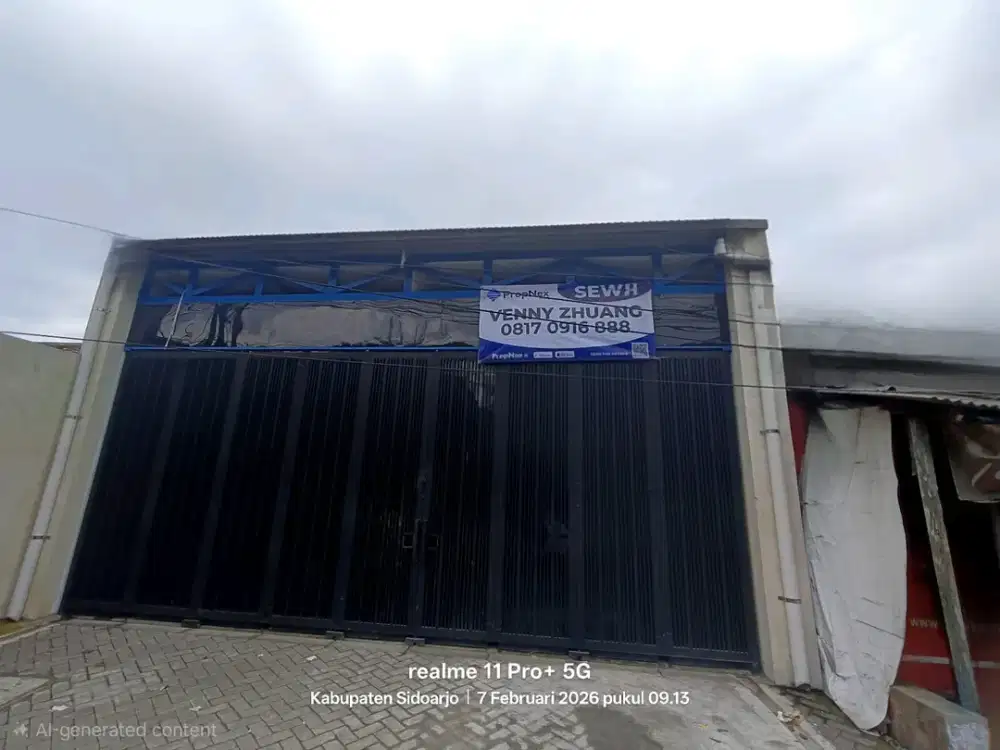 Raya Tanggulangin Komersial Area Nol jalan Raya