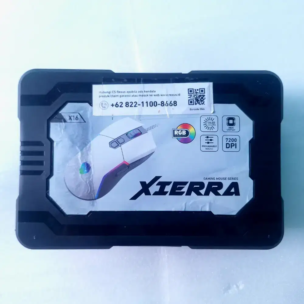 Preloved Rexus Xierraa X16 Mouse Gaming RGB