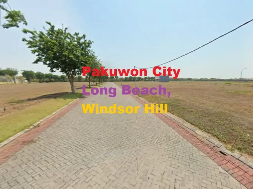 Dijual Tanah Pakuwon City, Long Beach 2
