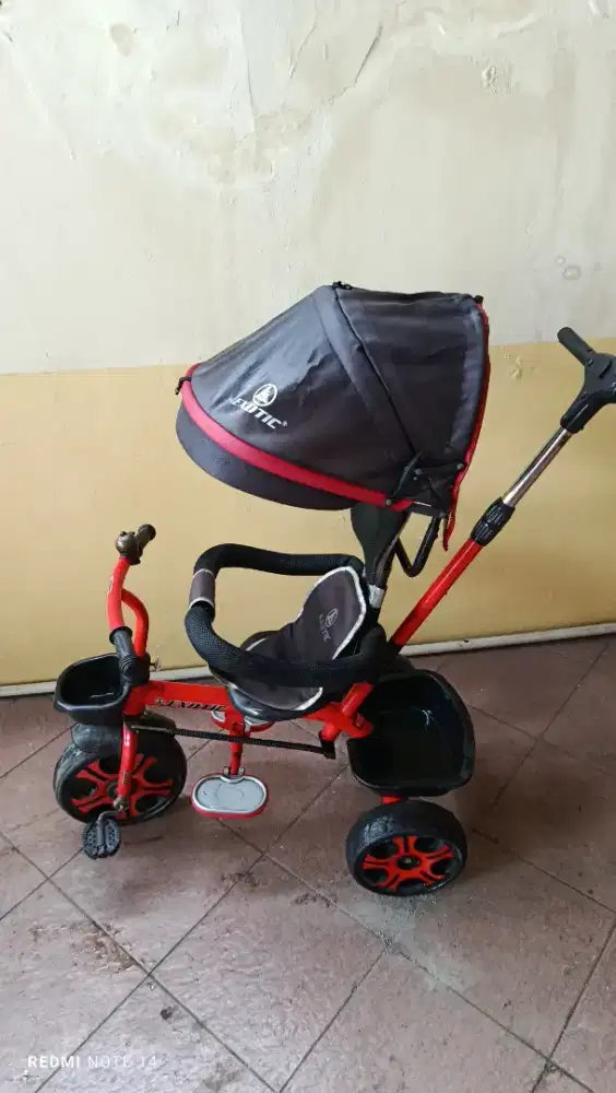 Jual murah Sepeda Anak Roda tiga 3 exotic merah