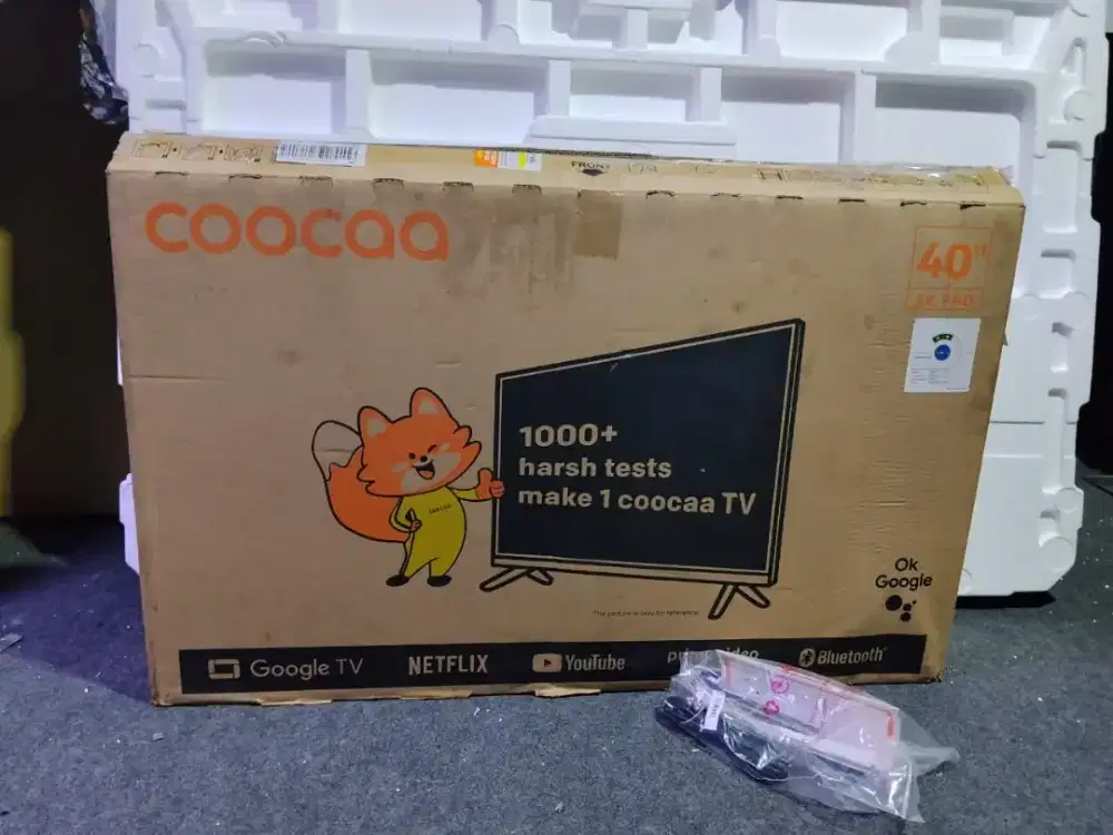 Di jual Smart TV merek CooCaa 40inc