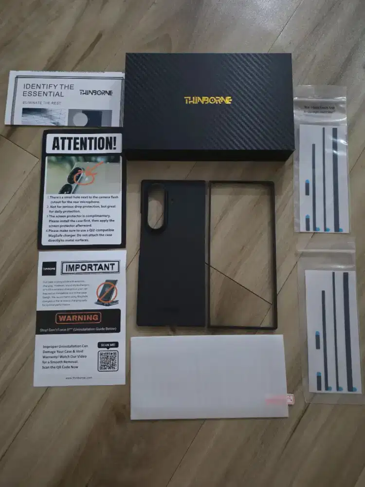 Case Fold 7 thinborne original,ex pemakaian(beli+ongkir+pajak 2jt)