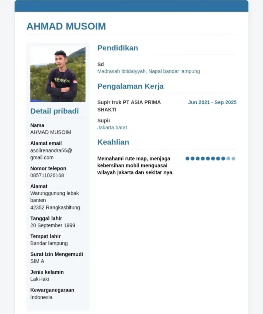 Mencari lowongan kerja