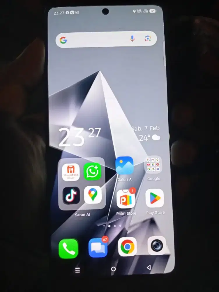 Infinite note 50 ram 8/256