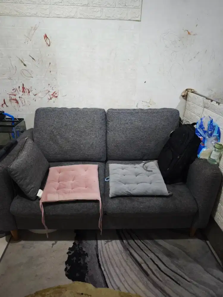 sofa 2 seat minimalis