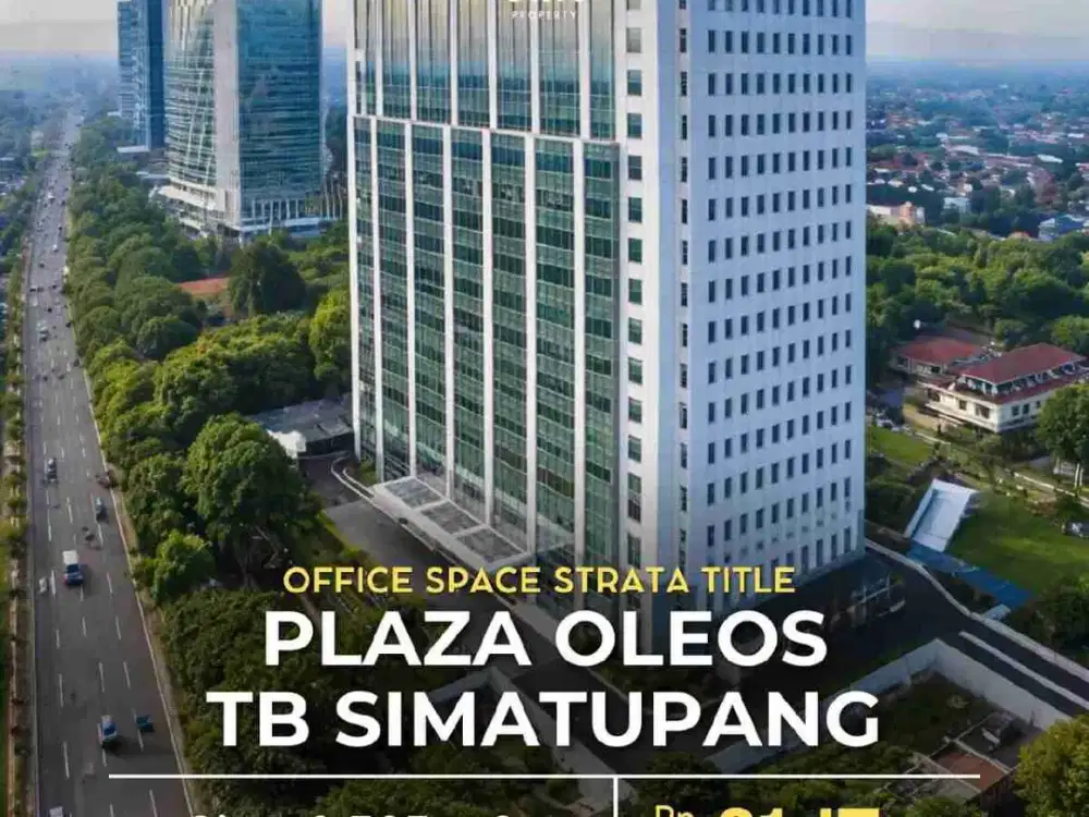 Dijual strata title office space plaza OLEOS di TB Simatupang