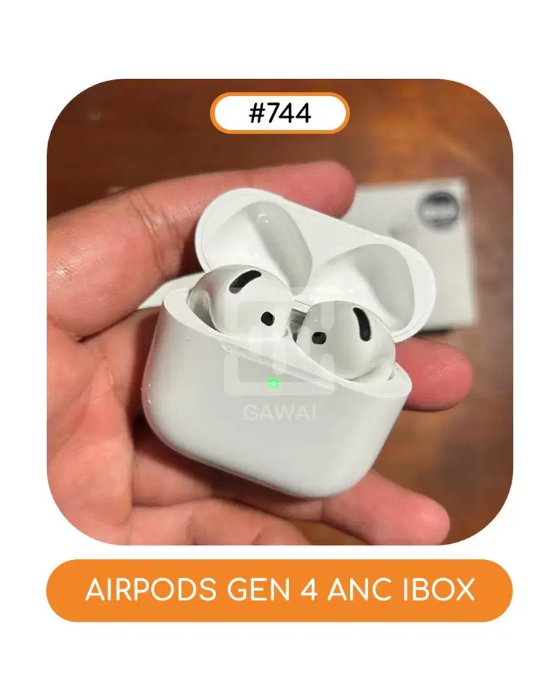 #744 Airpods Gen 4 Anc Ibox Garansi 31 December 2026