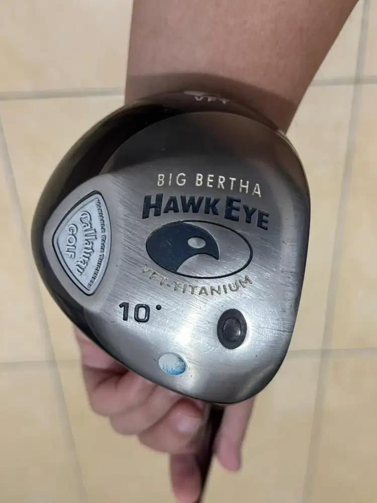Driver Callaway Big Bertha Hawk Eye VFT Titanium 10° System 60 R