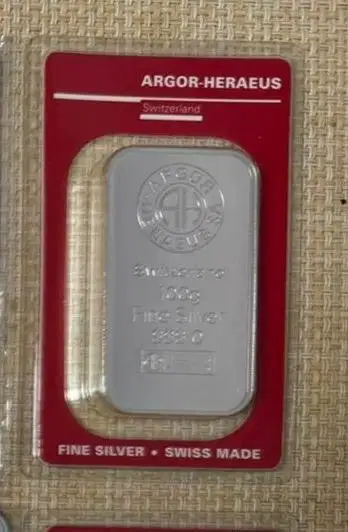 Argor Heraus Silver - Perak 100gr