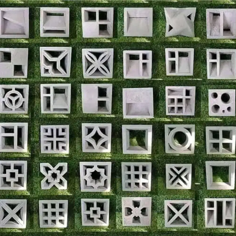 Roster beton minimalis