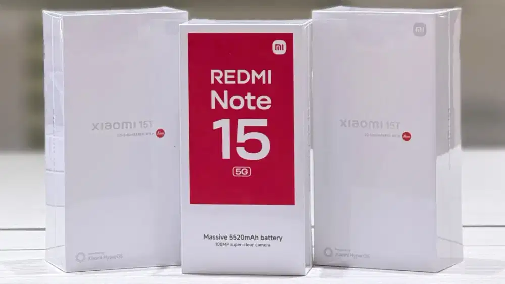 Xiaomi Redmi 15 Series Terbaru Segel