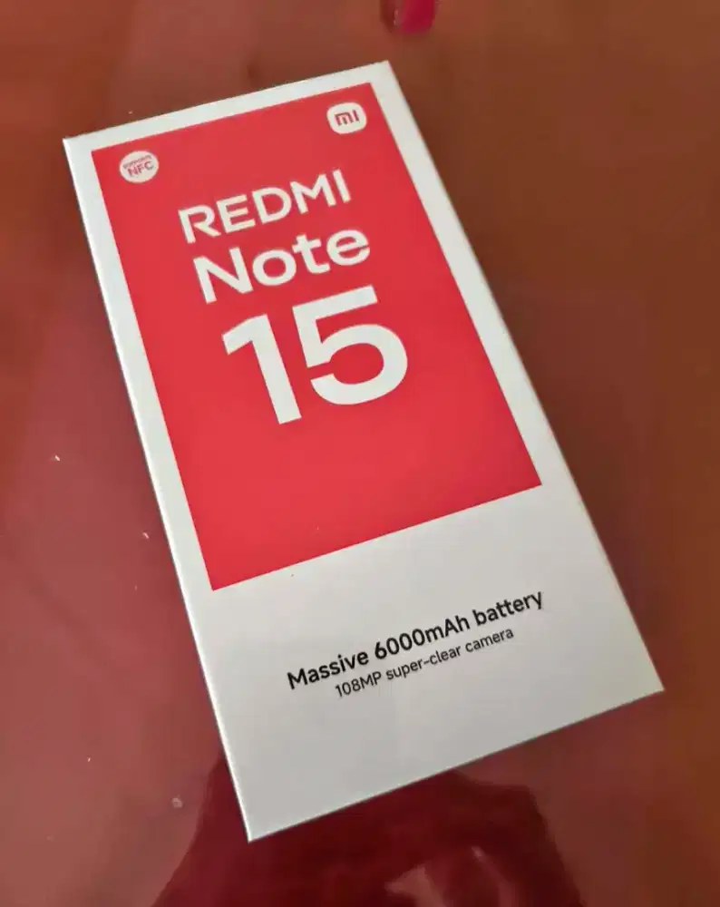 Redmi Note 15 masih baru