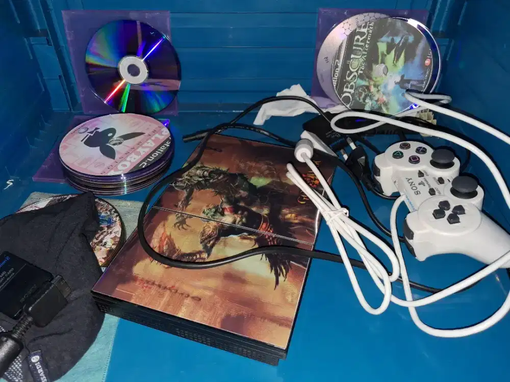 Ps2 slim optik lancar