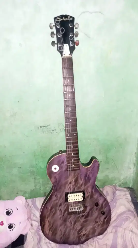 Gitar listrik murah merk stella buat pemula