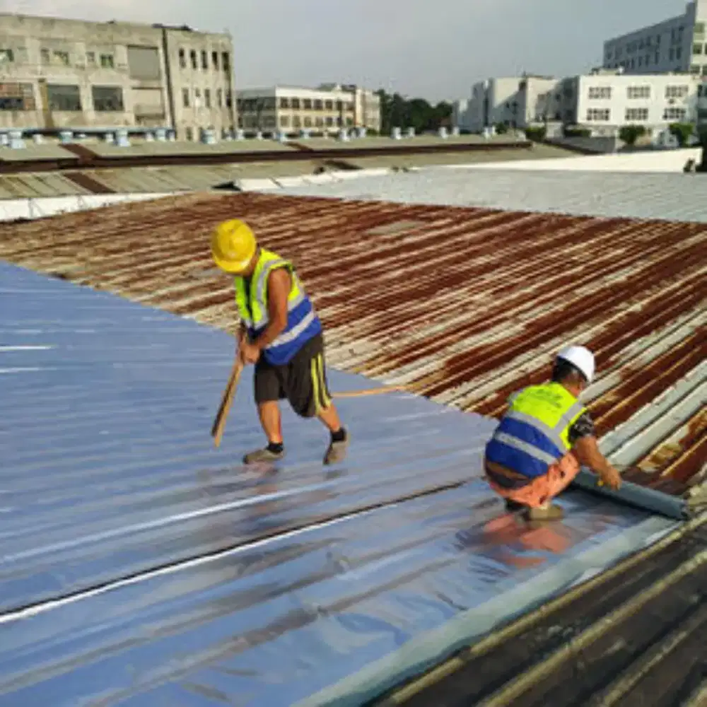 Tukang perbaikan atap bocor renovasi rumah pasang baja ringan plafon