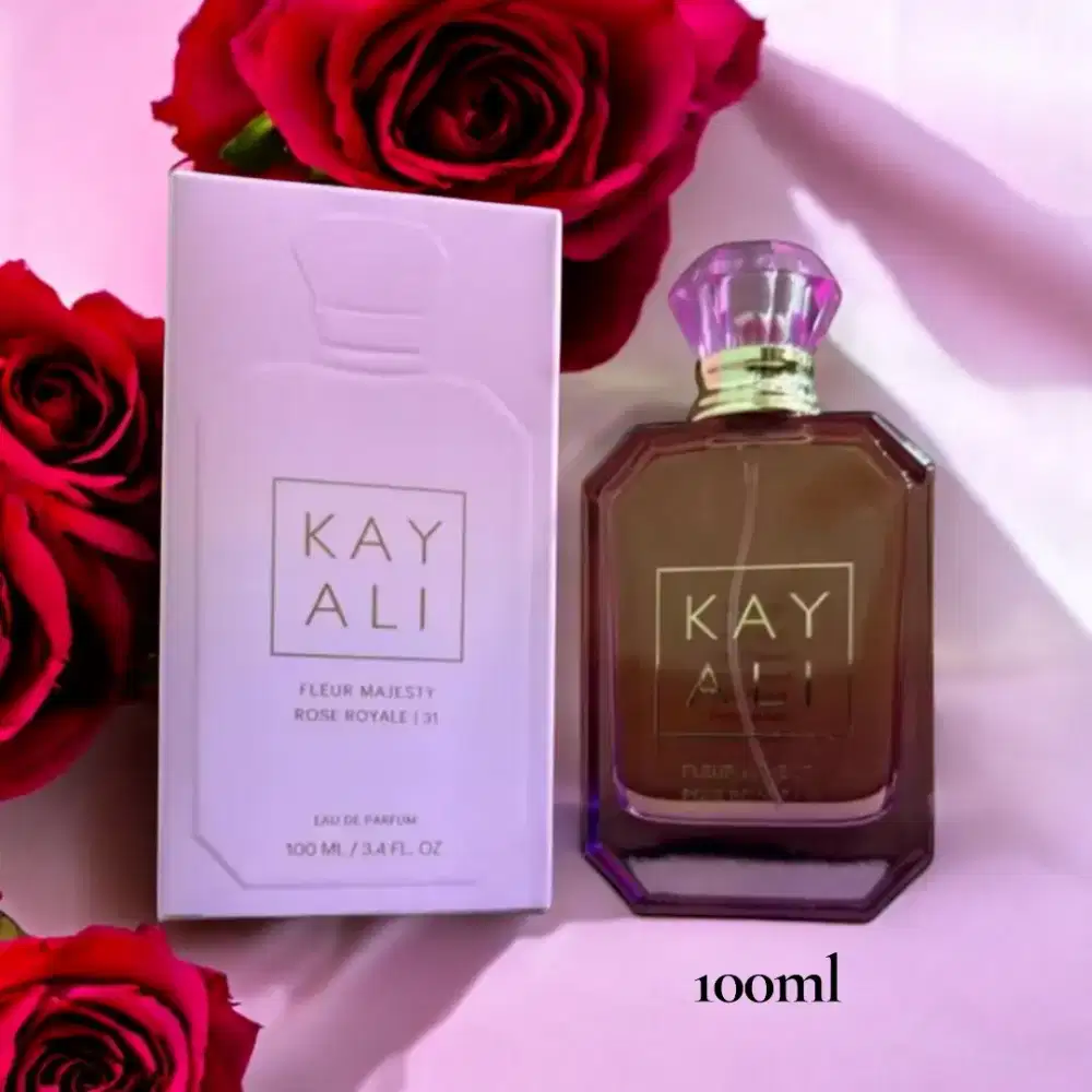 Parfum Wanita KAY ALI Fleur Majeaty Rose Royale 100ml