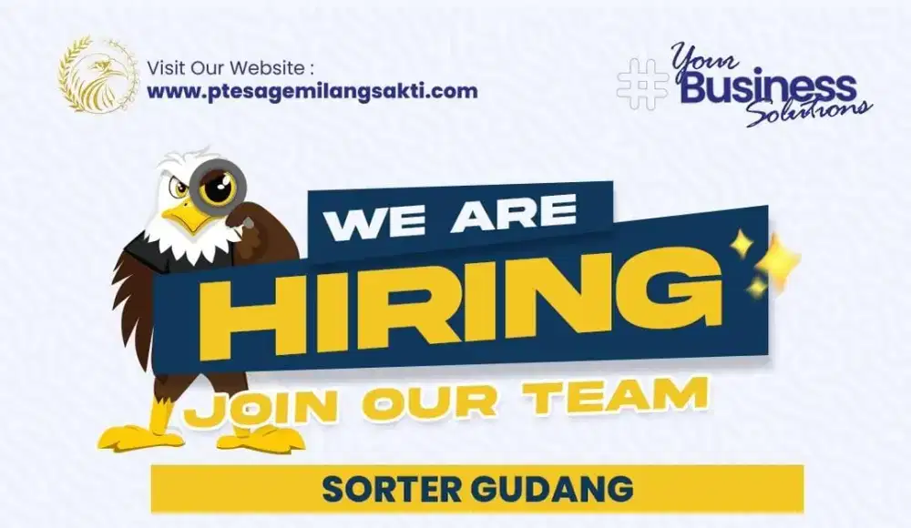 Loker jnt sortir gudang