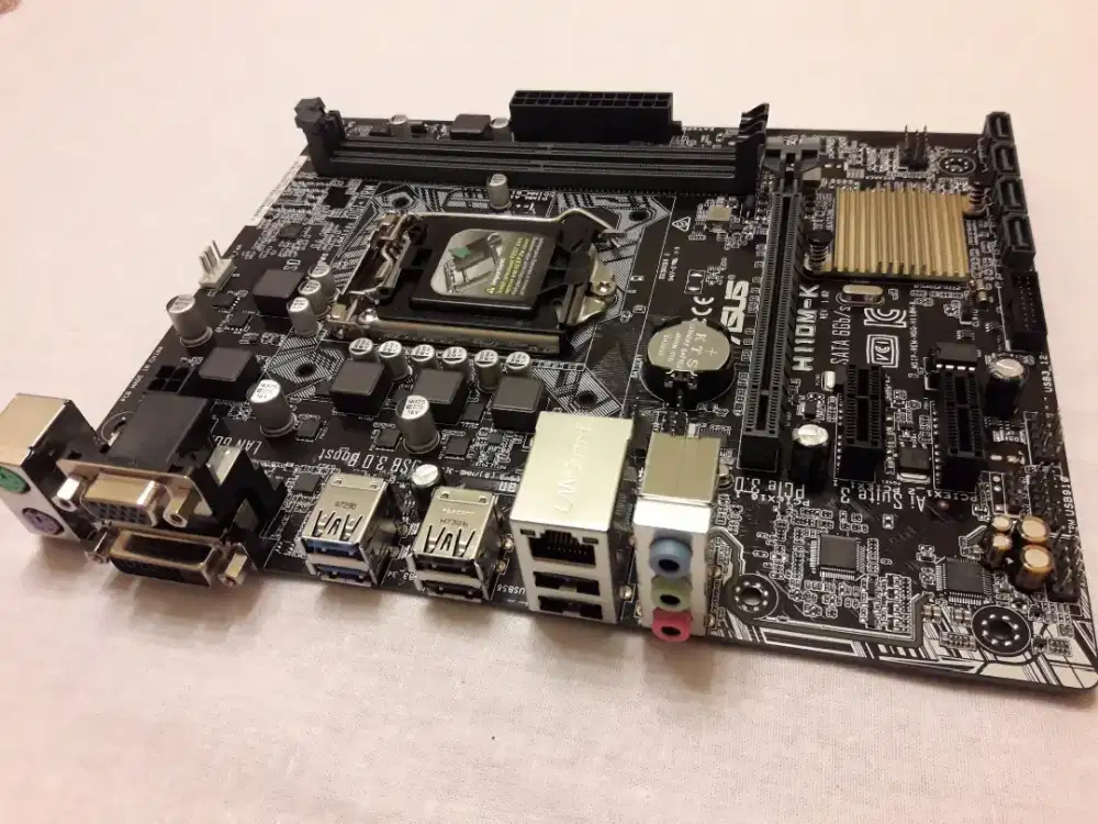 Motherboard Asus Prime H110M-K
Sokel LGA1151 Skylake & Kabylake