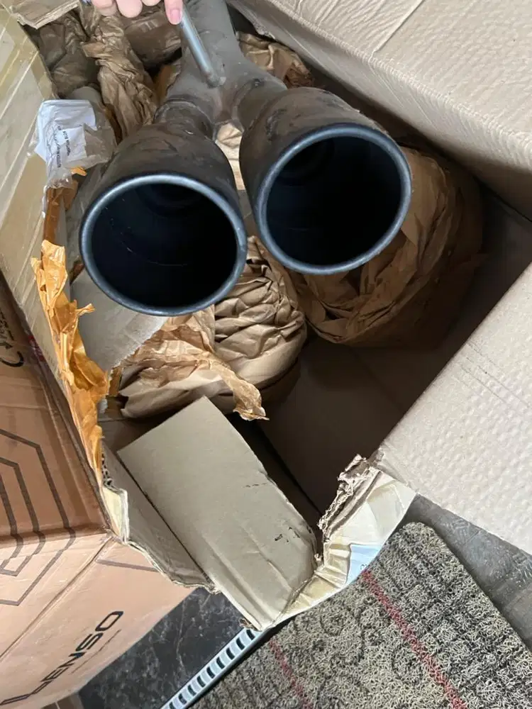 Knalpot HKS Twin Titanium Original 100% Untuk Pajero Dan Lain Lain