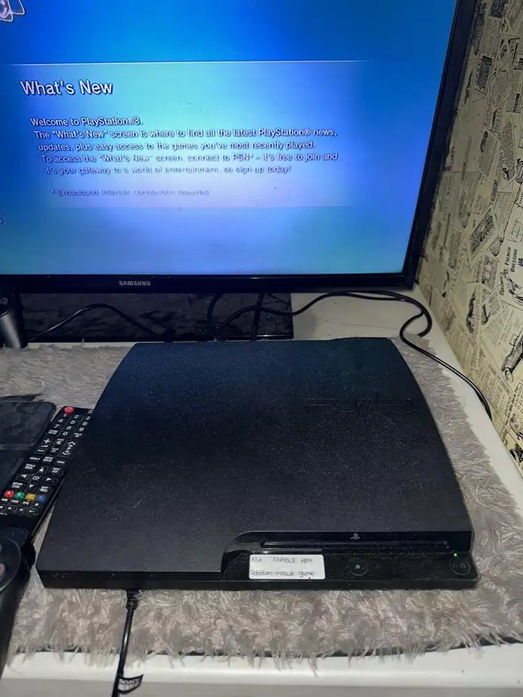 Ps3 Slim 500GB + Tv Led samsung 32inc