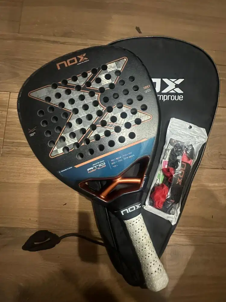 Raket Padel Nox AT10 Genius Attack 18K Alum 2025