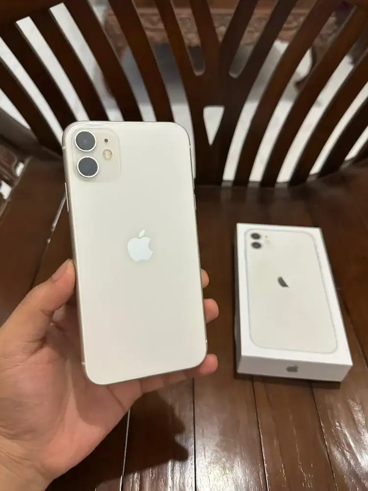 Iphone 11 64gb White, Mulus Fullset